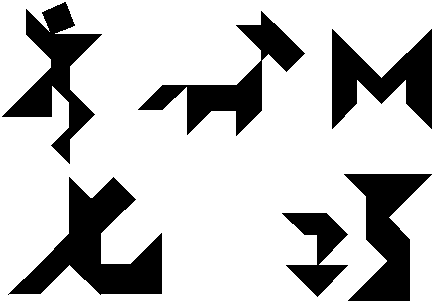 七巧板拼字