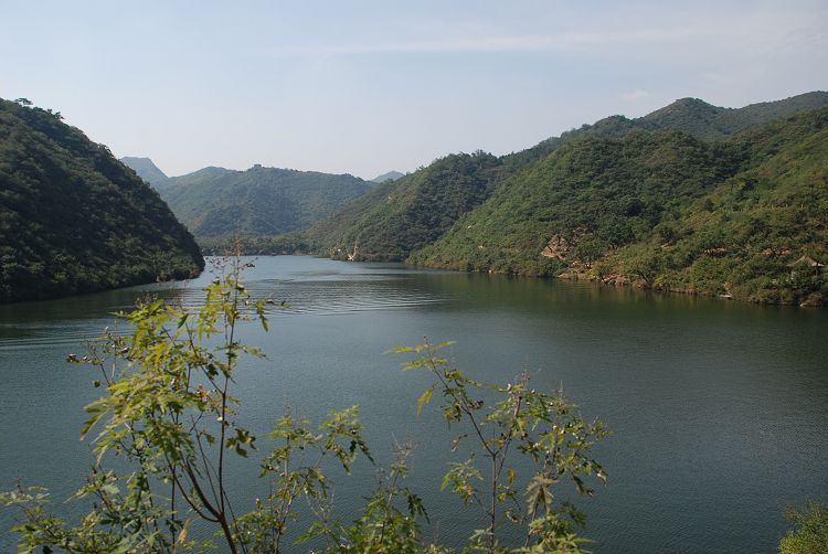 水库全景