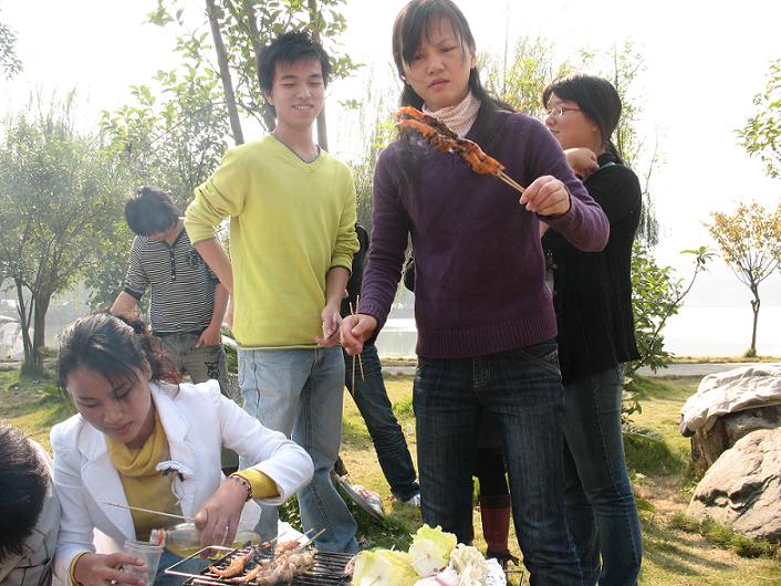 哇.这个是我烤的吗?