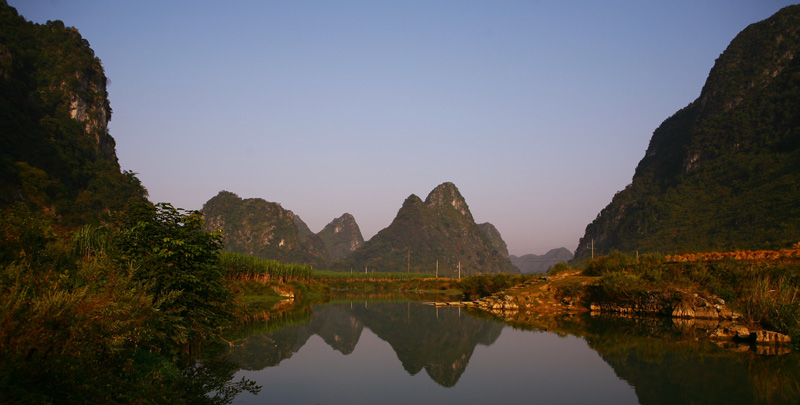 沿途的风光