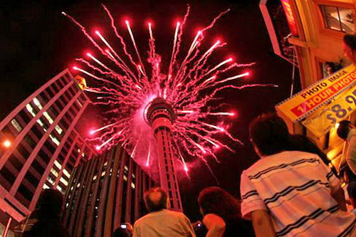  新西兰:欢庆新年