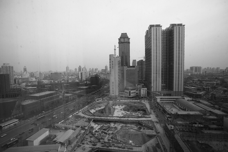已建的和在建的高楼