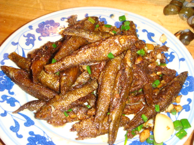 椒盐野生小鱼