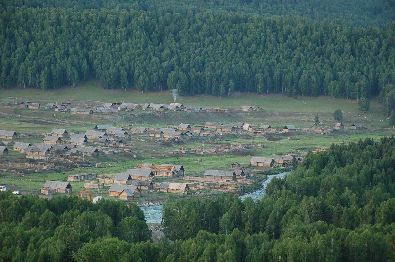 我们的住家,升起了炊烟