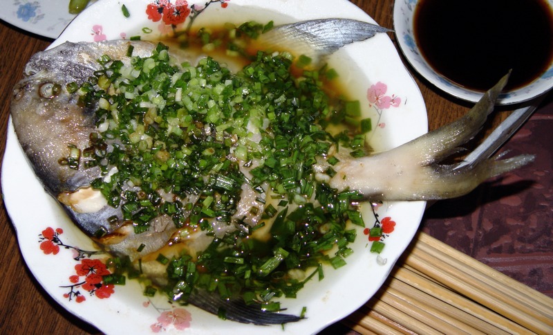 清蒸鲳鱼