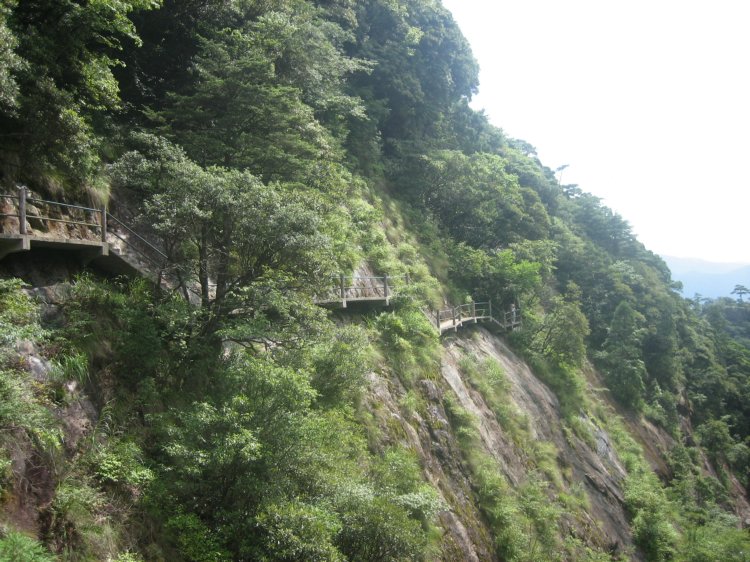 大峡谷旁边的小路,通向另外景区