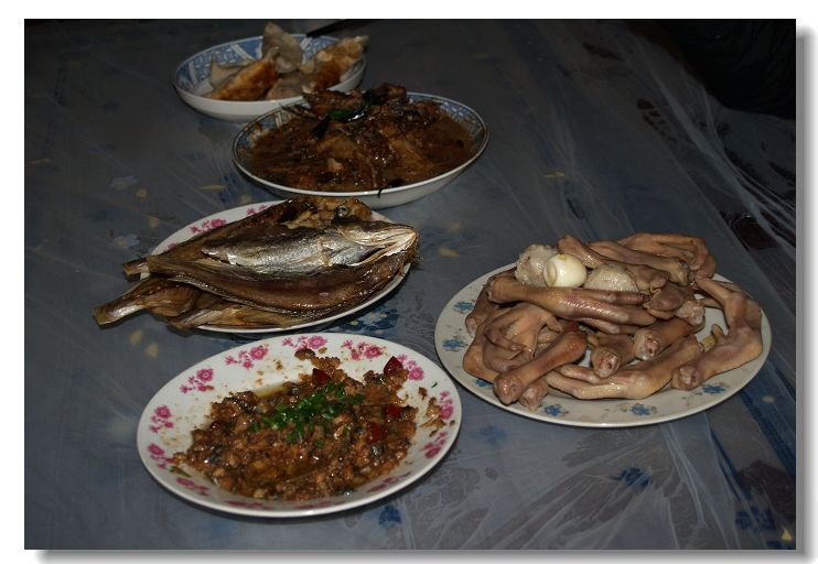 吃完了后留下的，就剩那么点了