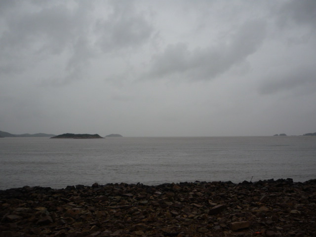 雨天的景色
