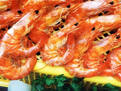 一级对虾干