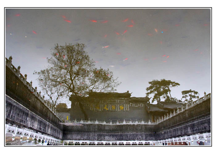 雪窦寺一景