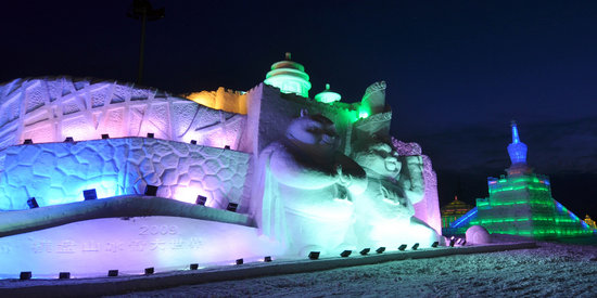2009年沈阳国际冰雪节雪雕