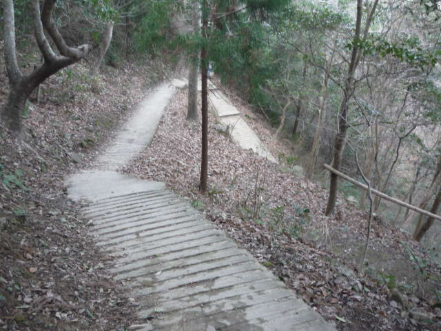 开始下山