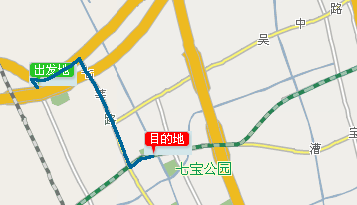 开车去古镇线路.bmp