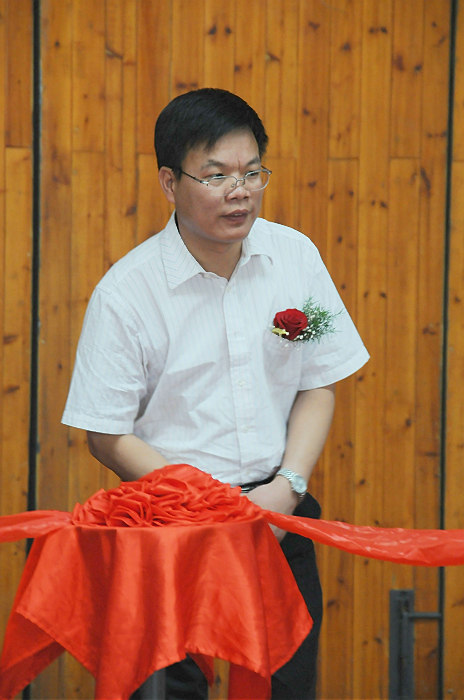 洪部长永远是那么的亲切