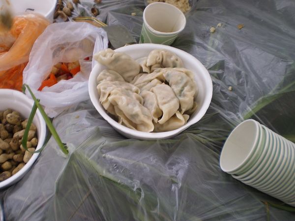 味道相当不错的饺子