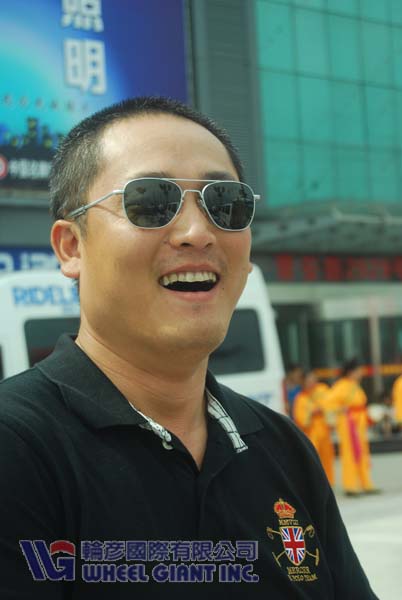 捷安特（中国）旅游事业部经理侯涛是一个超级自行车发烧友