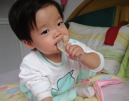 吃鸡腿