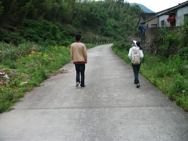 继续散步