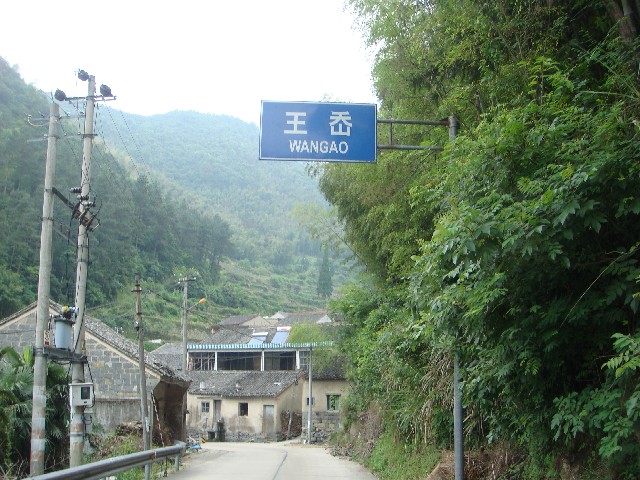 到了王岙村