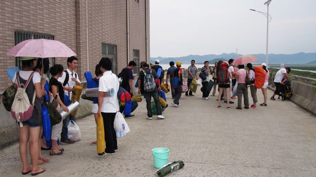7.10 大目湾露营