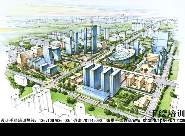 城市规划3马克笔渲染 副本.jpg