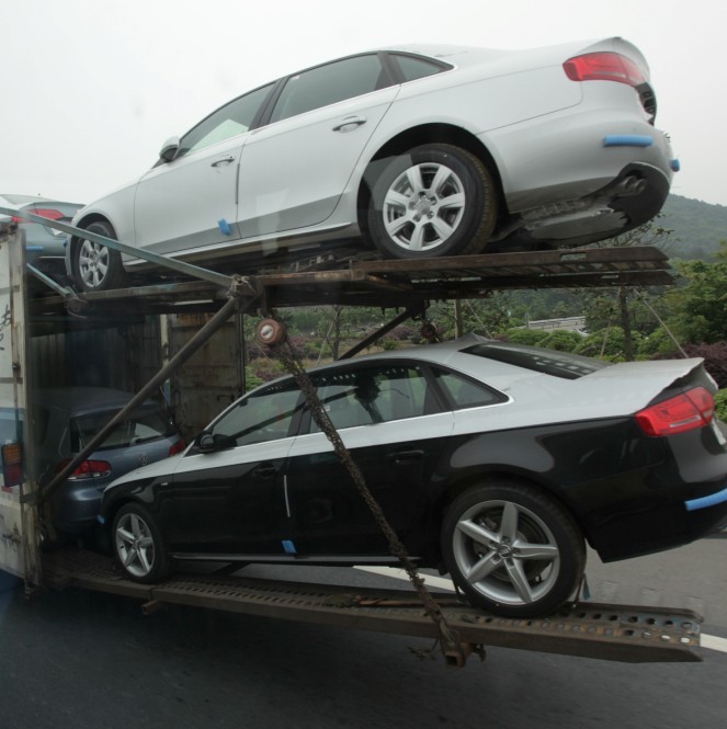 整车的新车，是G道上常见的。